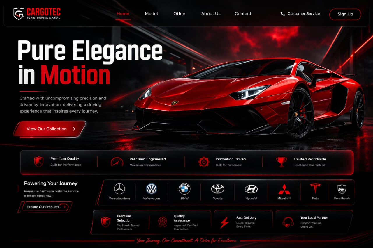 Automotive Brand Redesign β after