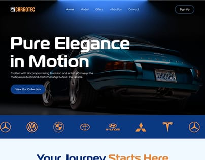 Automotive Brand Redesign β before