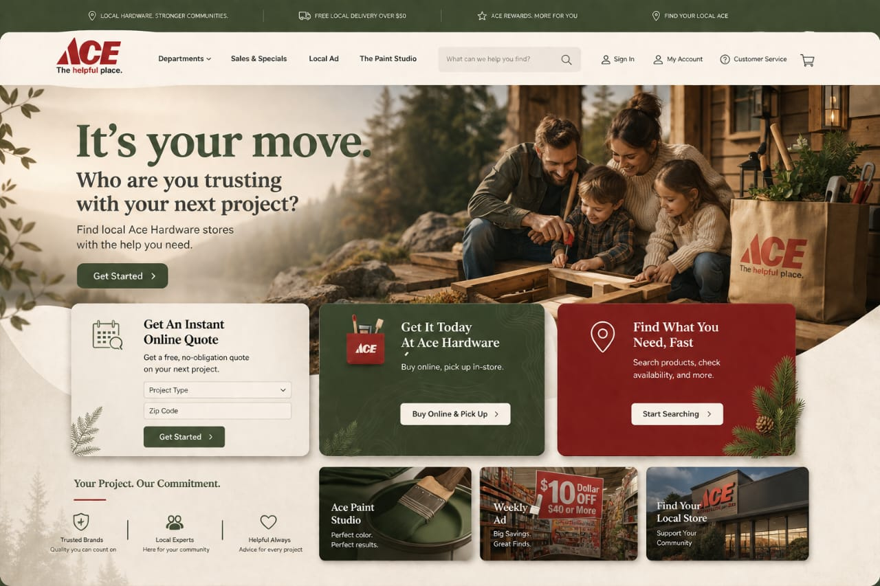 Hardware Retail Redesign β after