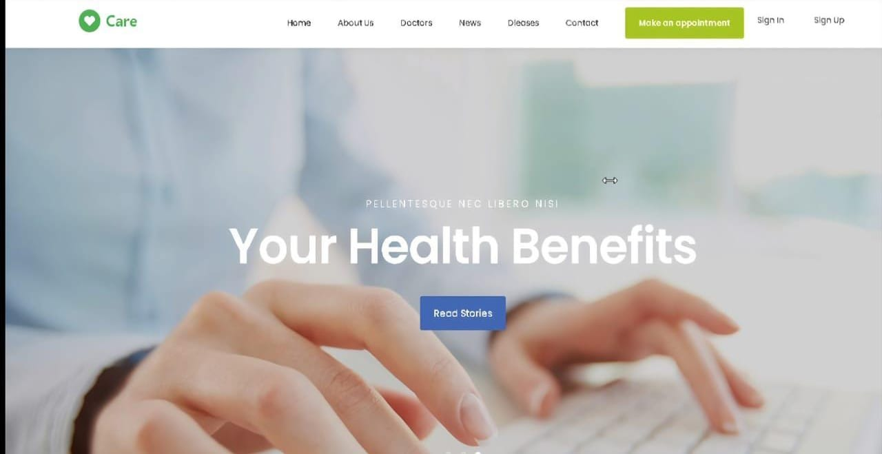 Health Care Management System project by ELFO Innovations